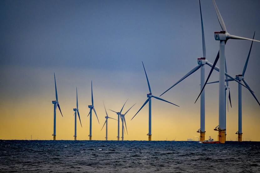 Windturbines Noordzee